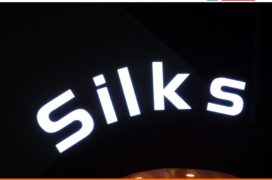 Liquid Acrylic Signage - GRB Silks Shop