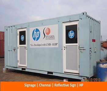 Signage, Reflective Sign, HP